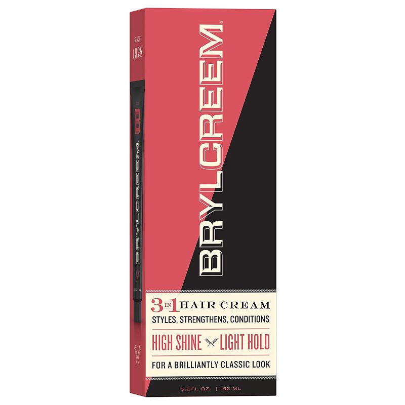 Photo 1 of Brylcreem 3 in 1 Shining, Styling, and Conditioning Hair Cream for Men, Alcohol-Free, 5.5 Ounce
