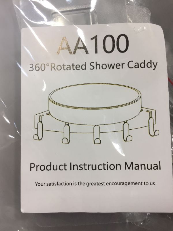 Photo 1 of 360 degree rotated shower caddy