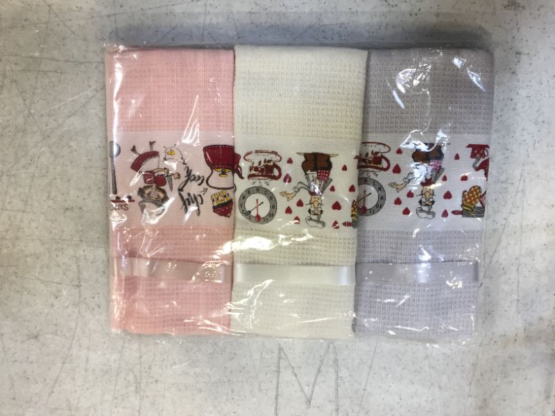 Photo 1 of 3pc kitchen hand towel set 