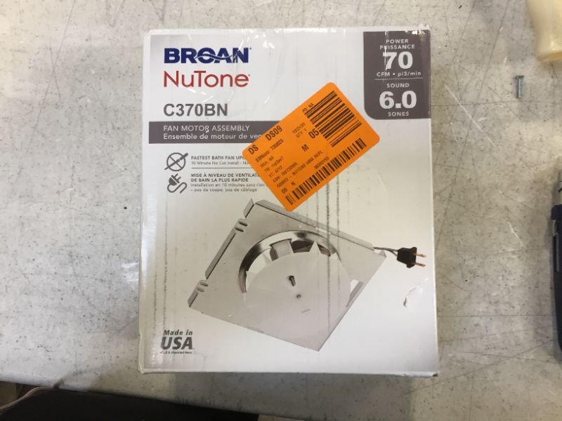 Photo 2 of Broan-NuTone 70 CFM Replacement Motor Wheel for 695A Bathroom Exhaust Fan