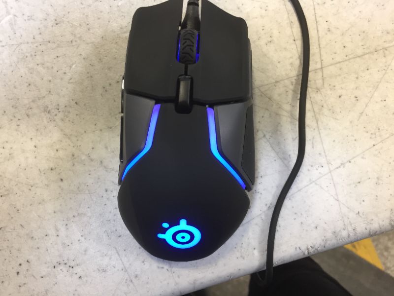 Photo 1 of SteelSeries Rival 600 Gaming Mouse - 12,000 CPI TrueMove3Plus Dual Optical Sensor - 0.5 Lift-off Distance - Weight System - RGB Lighting
