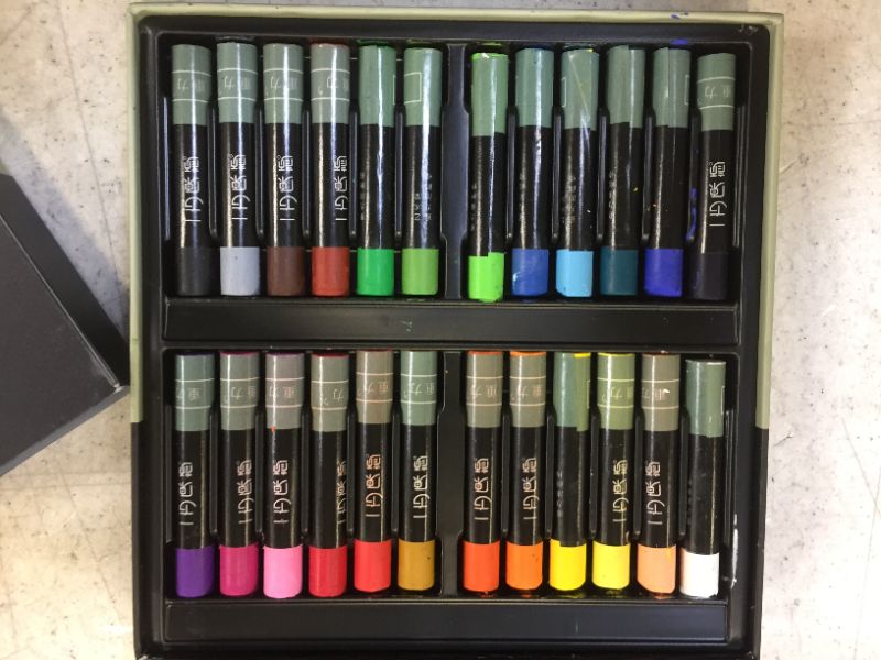 Photo 1 of 24 PK oil pastel crayons 