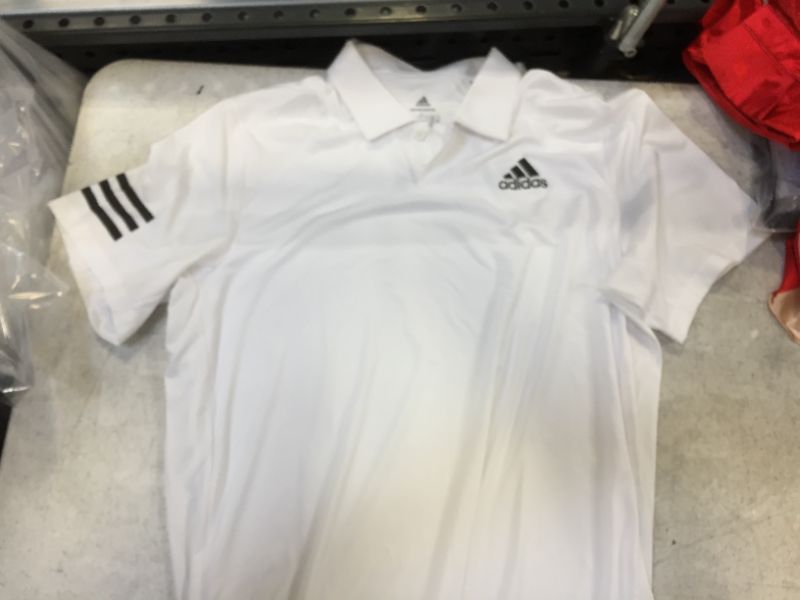 Photo 2 of adidas Men's Tennis Club 3-Stripes Polo Shirt sz L