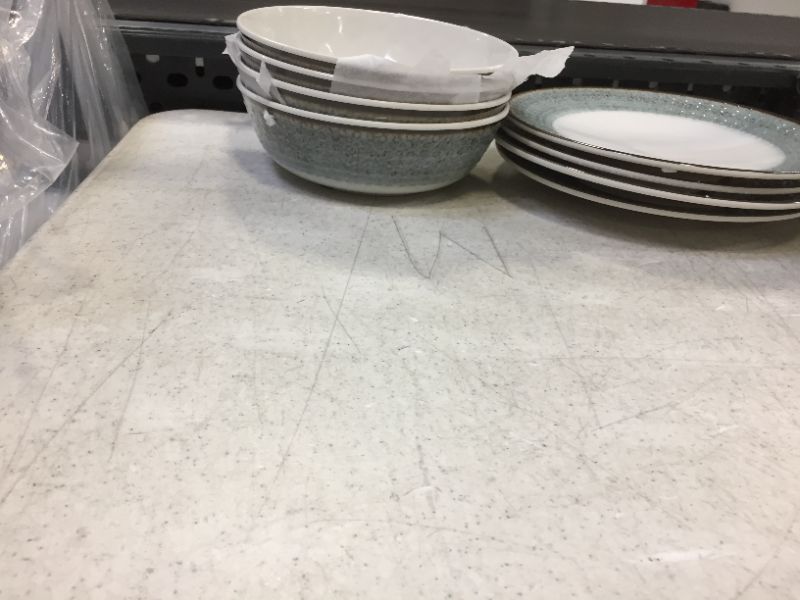 Photo 1 of 12 piece plastic dish set 
