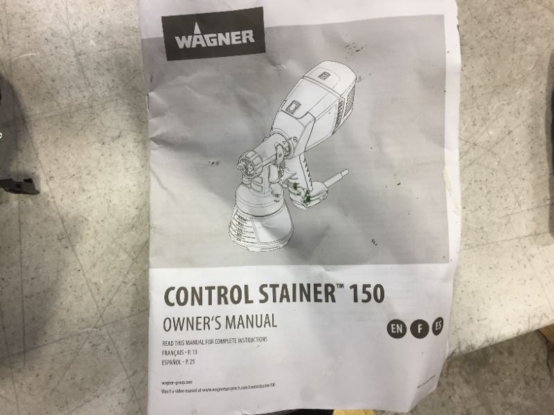 Photo 4 of Control Stainer 150 HVLP Handheld Sprayer