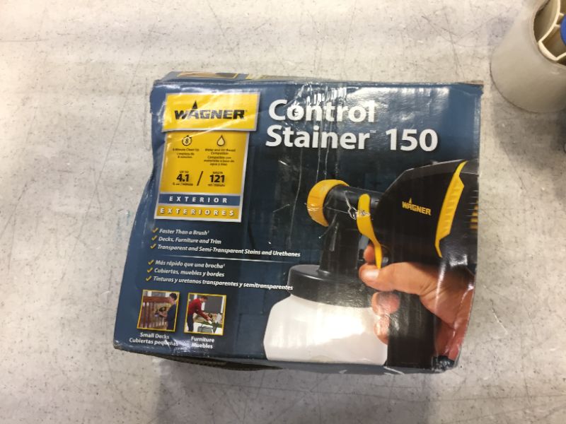 Photo 1 of Control Stainer 150 HVLP Handheld Sprayer