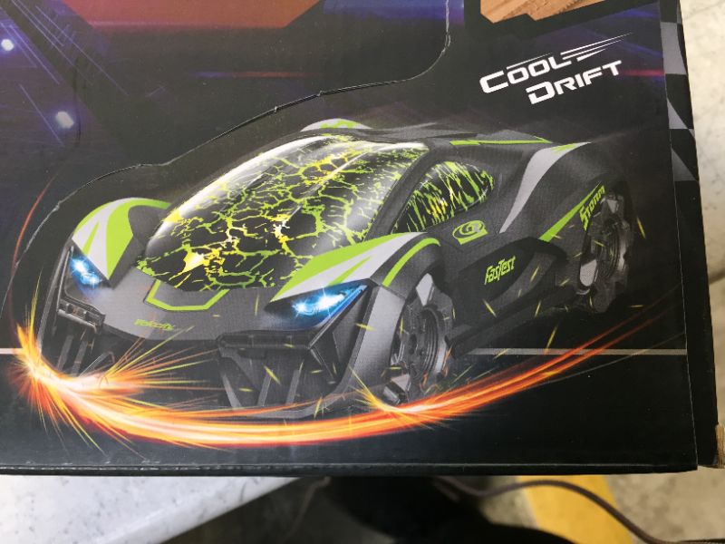 Photo 3 of champions rc remote control racer and sound green/black