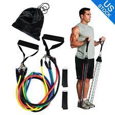 Photo 1 of 11pc resistance band set