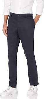 Photo 1 of Men's Dockers Signature Khaki Lux Athletic-Fit Stretch Pants, Size: 40X29, Blue