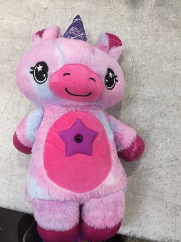 Photo 1 of kids unicorn stuffed animal color pink