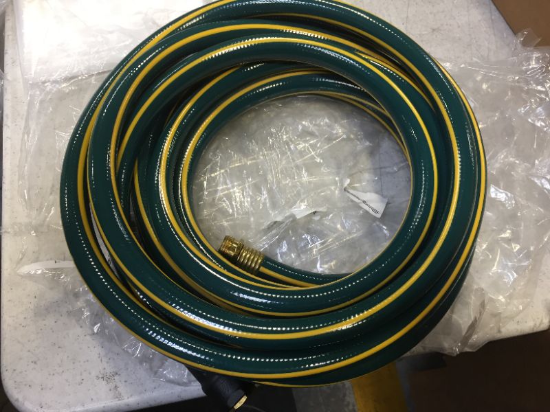 Photo 1 of 30 foot garden hose color green