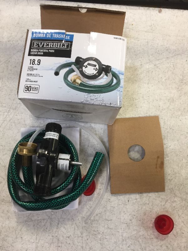 Photo 2 of Everbilt 300 GPH Drill Pump Kit