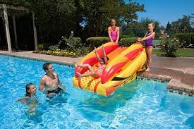 Photo 1 of Poolmaster 86233 Aqua Launch Swimming Pool Slide
