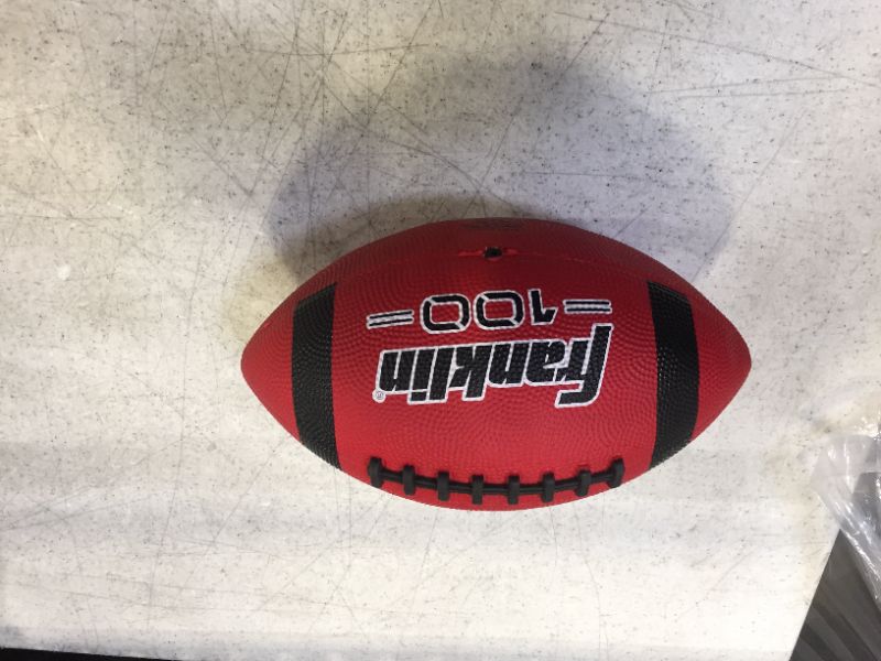 Photo 1 of Franklin Sports Grip Rite 100 Rubber Junior Football
