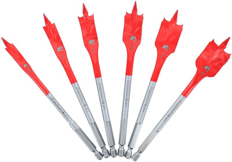 Photo 1 of Diablo 6 pc SPEEDemon Spade Bit Set (6-Piece)
