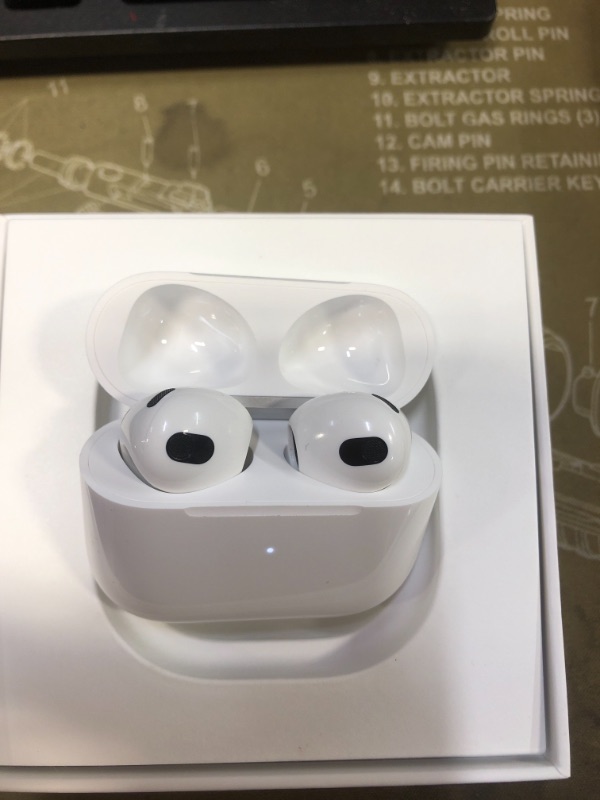 Photo 3 of Apple AirPods True Wireless Bluetooth Headphones (3rd Generation)
