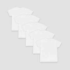 Photo 1 of Hanes Boys' 7pk Crew T-Shirt - White XS---7 pack not 8 