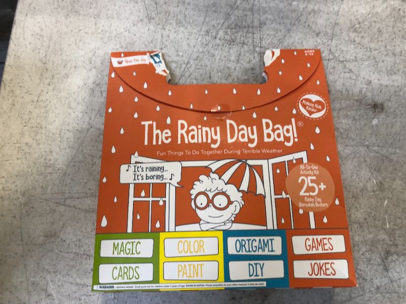 Photo 2 of Open The Joy Rainy-Day Activity Bag
