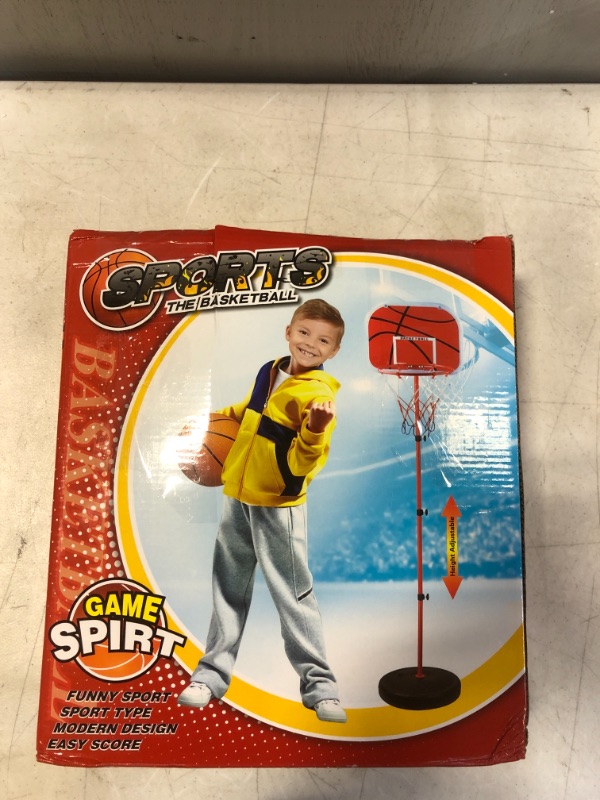 Photo 2 of Kid's Indoor Height Adjustable Basketball Hoop