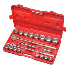 Photo 1 of . 6-Point Shallow Socket wrench Set 3/4 in  Drive 7/8-2 in  (21-Piece)
