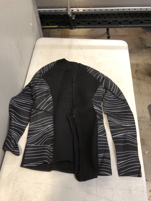 Photo 1 of Generic Black Wetsuit Top Jacket Vest. Medium