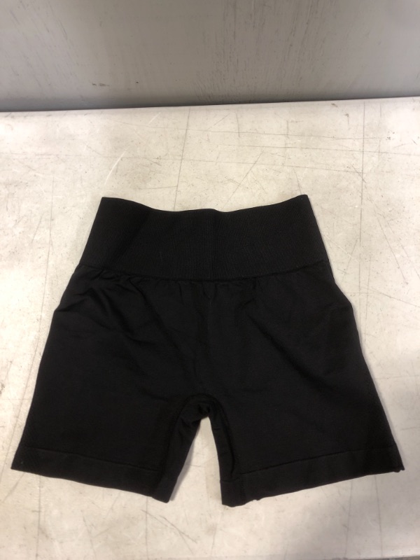 Photo 1 of Generic Black High Waisted Shorts. Medium