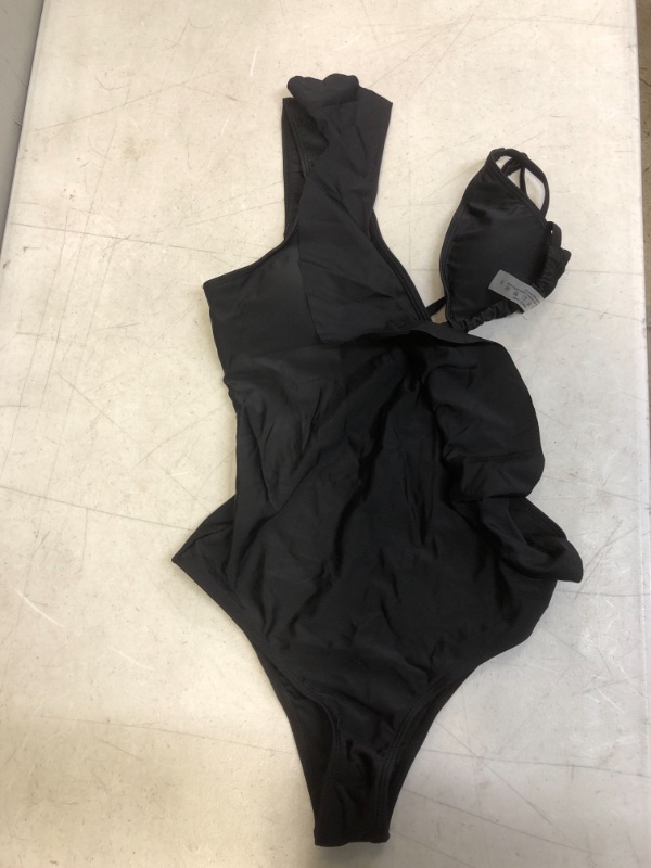 Photo 1 of Generic Black One Piece Swimsuit. Small