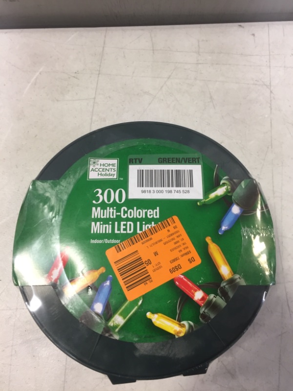 Photo 1 of 300-Light Mini Multicolor LED Christmas Lights
