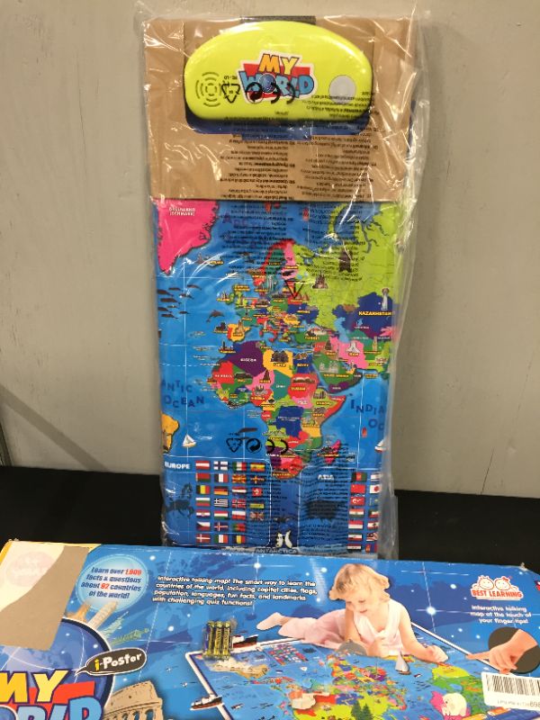 Photo 2 of My World Interactive Map Educational Talking Toy of Ages 5 to 12 Years