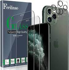 Photo 1 of Ferilinso [4 Pack] Screen Protector for iPhone 12 pro max 6.7 inch 5 pack 