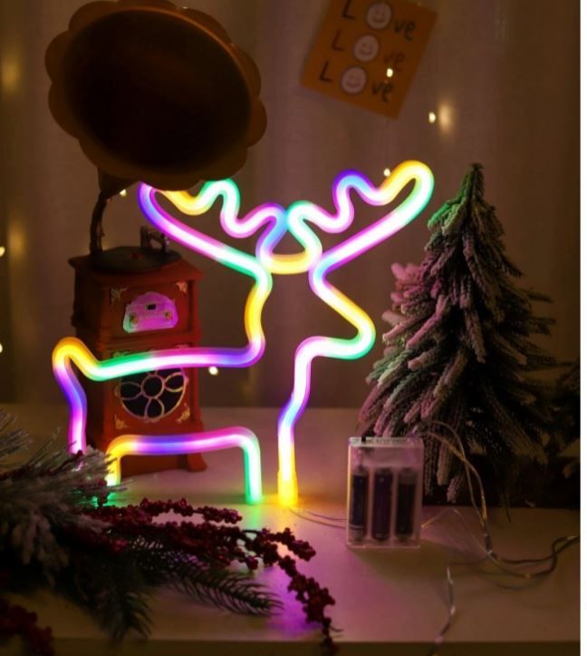 Photo 1 of decoration lamp christmas elk