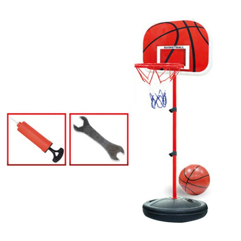 Photo 1 of Height Adjustable Basketball Hoop System Portable Basketball Goal Outdoor Kids
