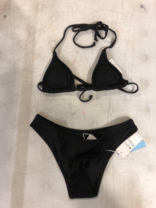 Photo 1 of CUPSHE Paris Triangle Cup String Bikini. Small
