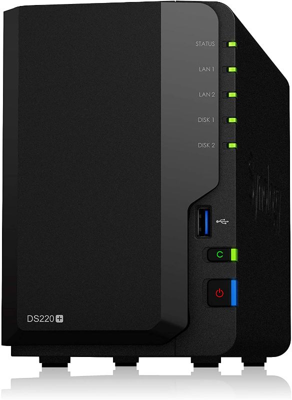 Photo 1 of Synology 2 Bay NAS DiskStation DS220+ (Diskless)
