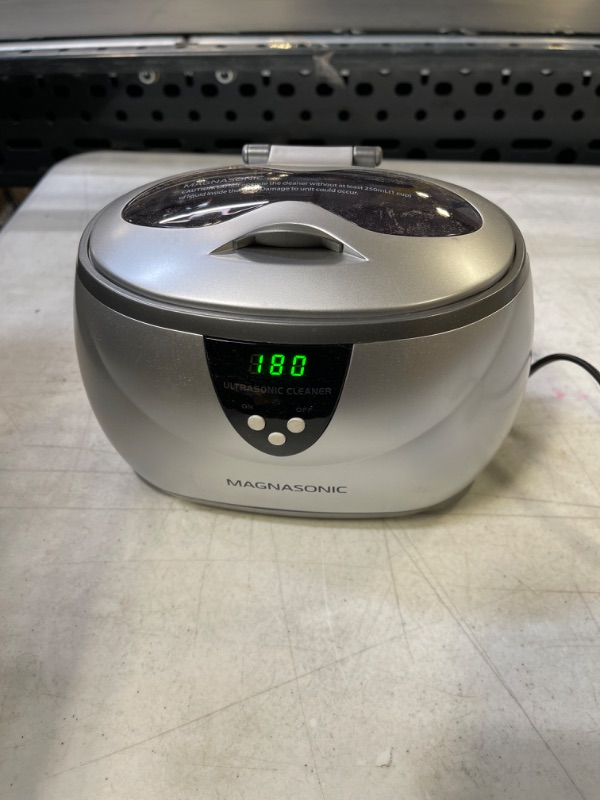 Photo 1 of Magasonic Professional Ultrasonic Jewelry Cleaner with Digital Timer for Eyeglasses, Rings, Coins (MGUC500)---ITEM IS DIRTY---