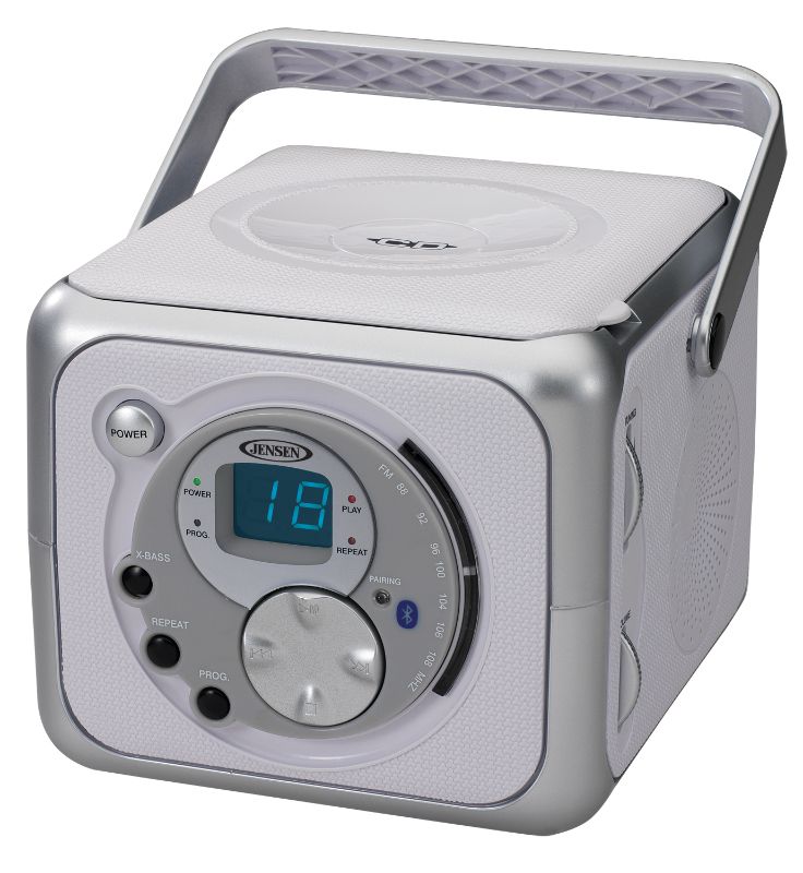 Photo 1 of Spectra Merchandising CD-555A 5.25" Portable Bluetooth Music System with CD Player
