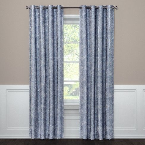 Photo 1 of Blackout Curtain Panel Modern Stroke - Project 62™
