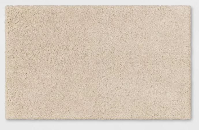 Photo 1 of BATH RUG 17.5"X24" LIGHT TAUPE