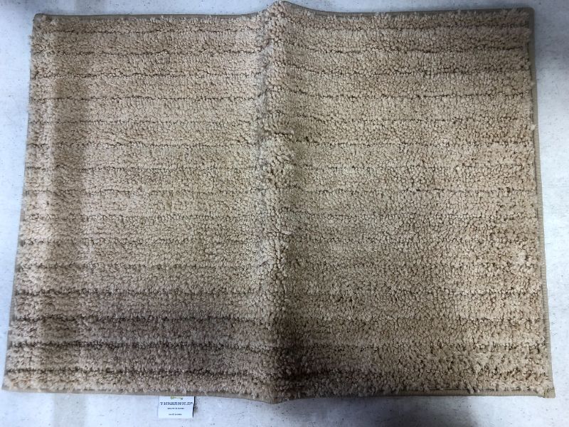 Photo 2 of BATH RUG 17.5"X24" LIGHT TAUPE