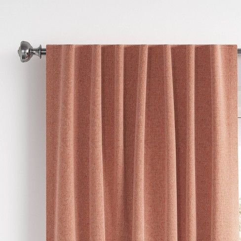 Photo 1 of Aruba Linen Blackout Curtain Panel - Threshold™ 95"X50"
