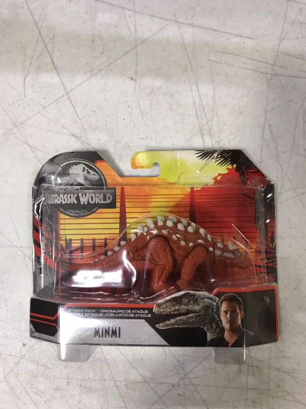 Photo 1 of Jurassic World Attack Pack Minmi
