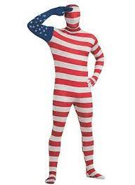 Photo 1 of American Flag - 2nd Skin Suit - 4th of July - Patriotic - Costume - Adult Large
