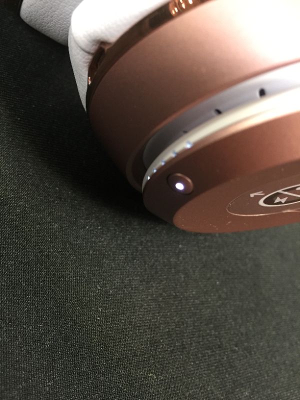 Photo 5 of Beats Solo3 Wireless On-Ear Headphones - Apple W1 Headphone Chip, Class 1 Bluetooth, 40 Hours of Listening Time, Built-in Microphone - Rose Gold (Latest Model)
