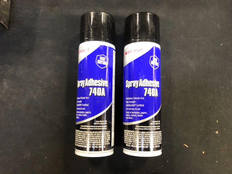 Photo 1 of 14.2 oz. 740A Fast Drying Aerosol Contact Adhesive 2 Pack