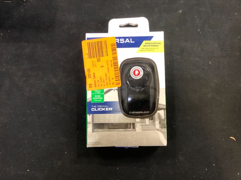 Photo 1 of Universal Clicker Black Garage Door Remote Control
