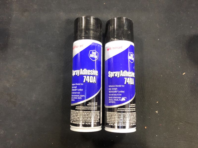 Photo 1 of 14.2 oz. 740A Fast Drying Aerosol Contact Adhesive 2 Pack