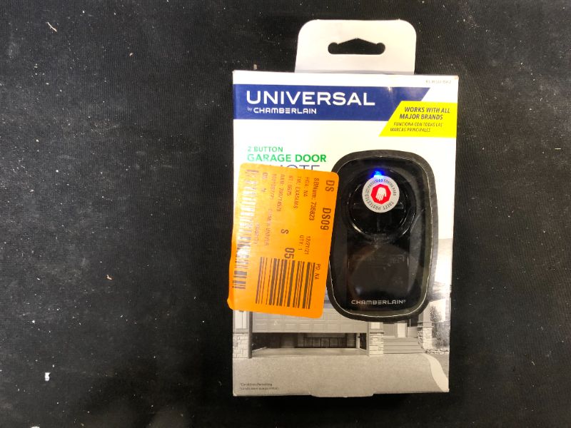 Photo 1 of Universal Clicker Black Garage Door Remote Control
