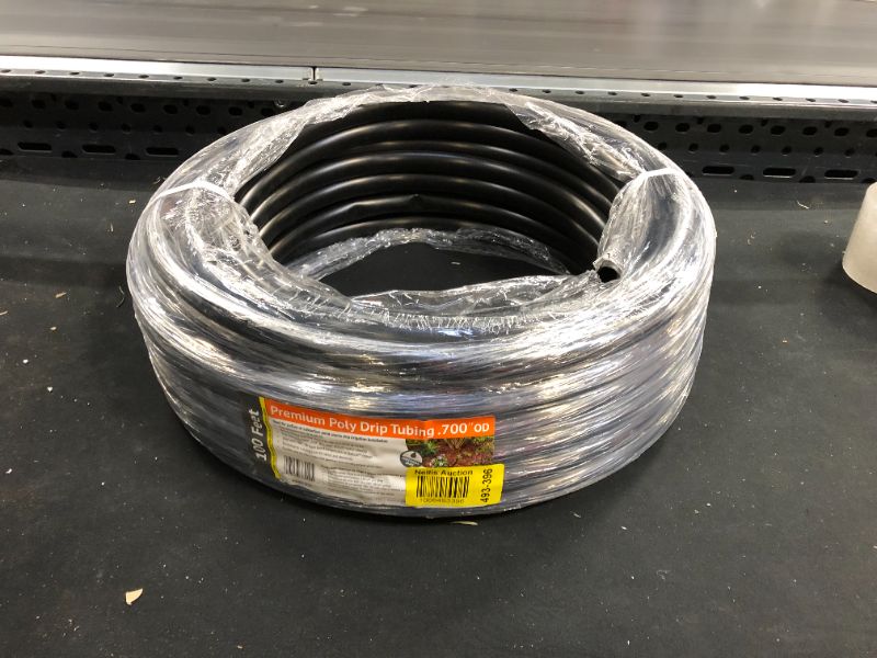 Photo 1 of 1/2 in. (0.700 O.D.) x 100 ft. Poly Drip Tubing
