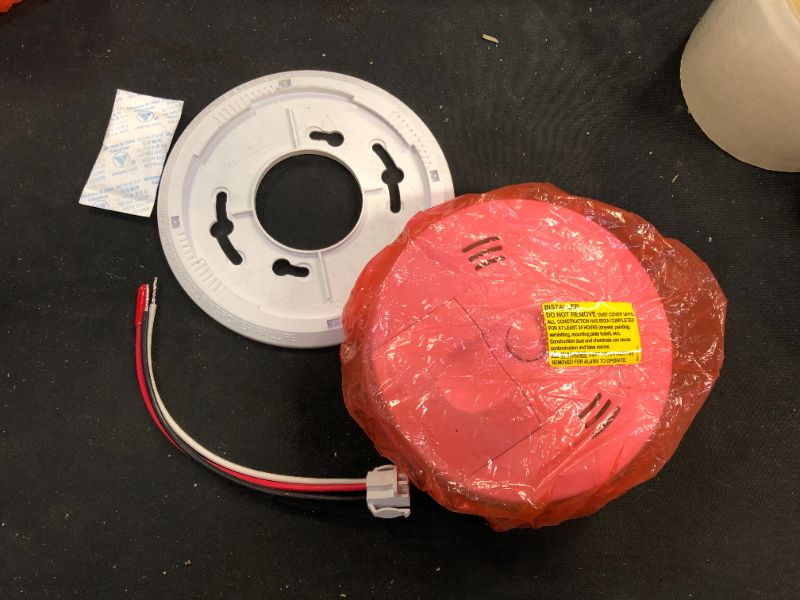 Photo 1 of Code One Smoke & Carbon Monoxide Detector, Hardwired with AA Battery Backup & Voice Alarm
