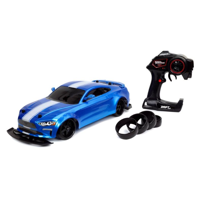 Photo 1 of Jada Toys Fast & Furious Elite Drift RC Jakob's Ford Mustang GT - 1:10 Scale---ITEM IS DIRTY---